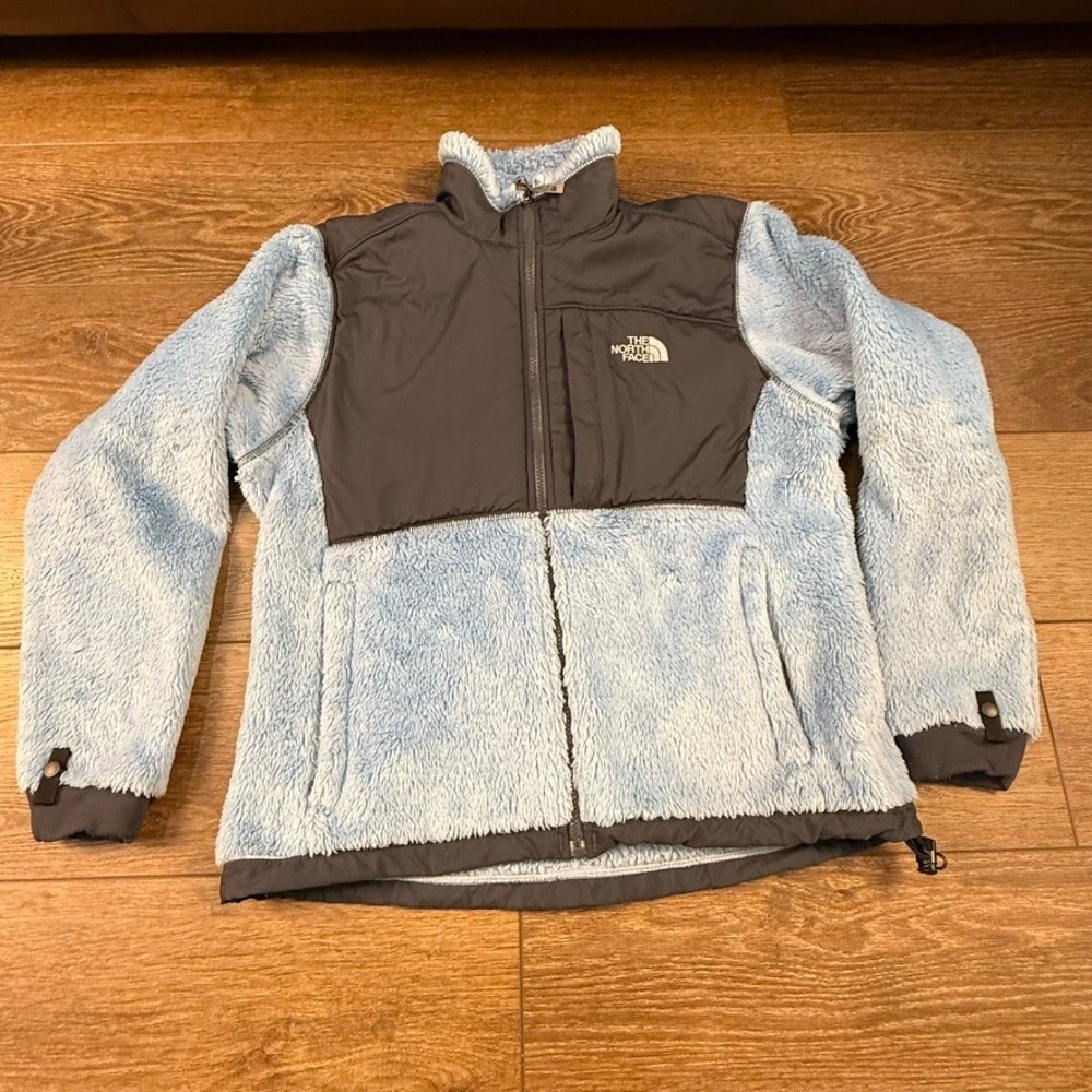 The North Face Women's Summit Series Polartec Deep Pile Fleece Jacket Blue Sz M